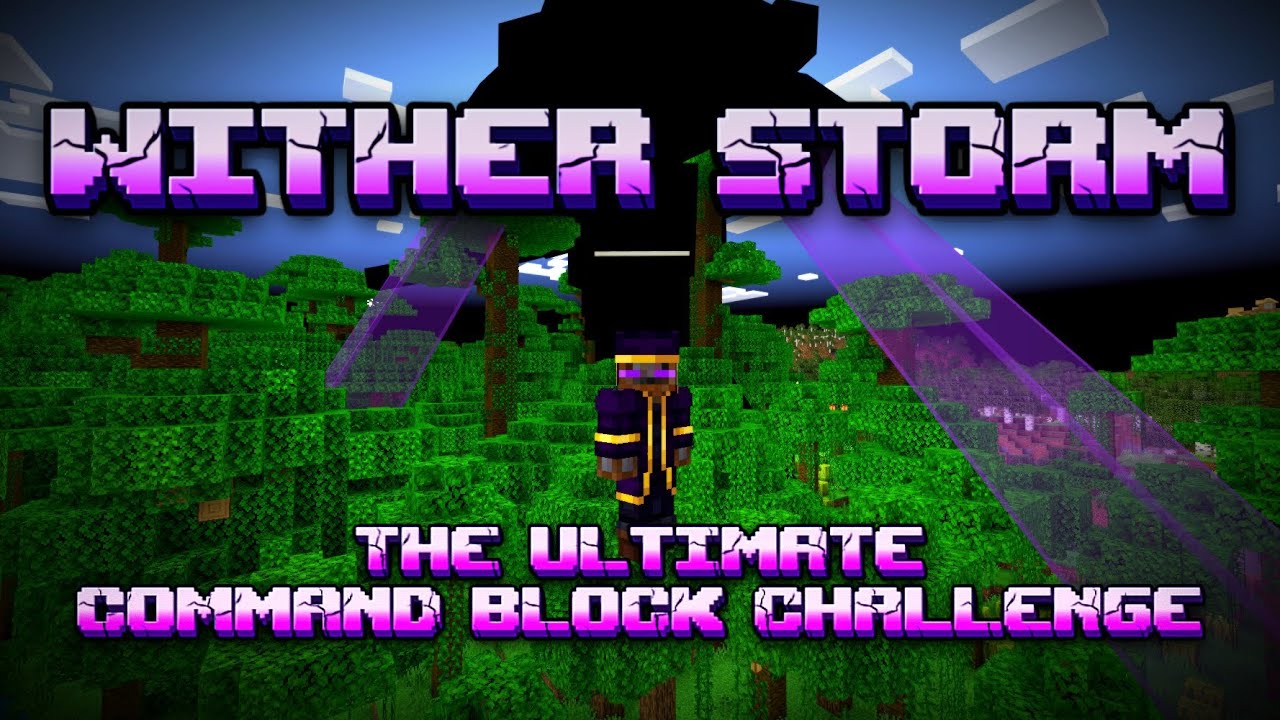 I Made the Wither Storm in Minecraft Bedrock Edition (With only Command Blocks)