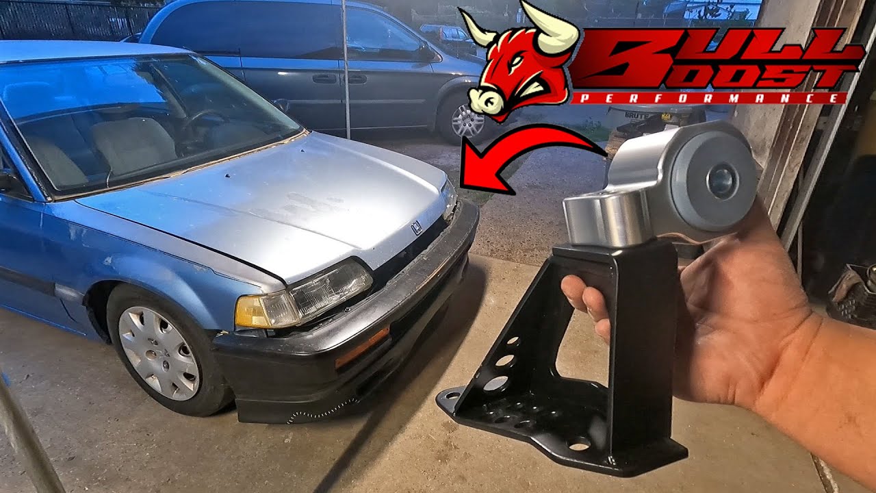 K Swapping My EF SEDAN With BullBoostPerformance Mount Kit ! ( BUT AWD! )