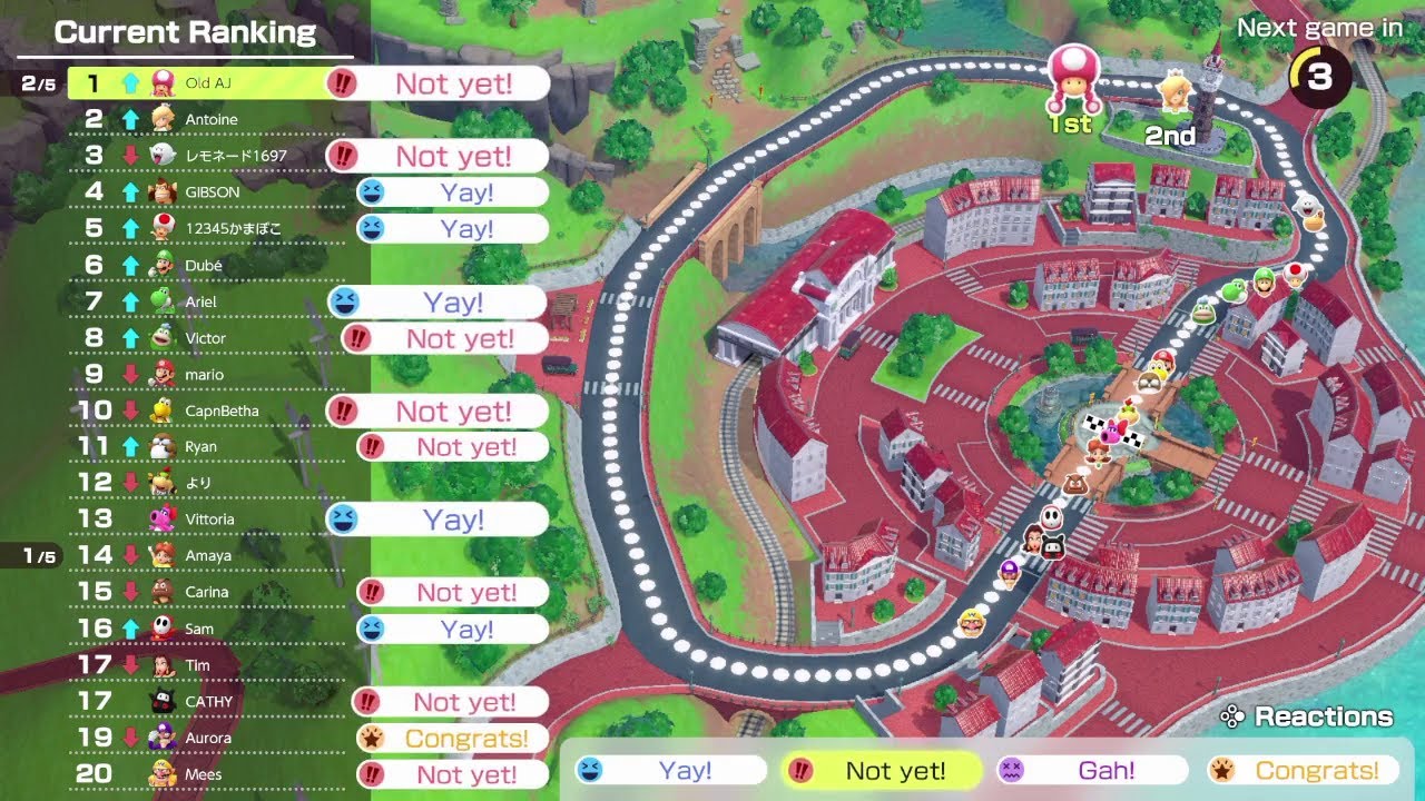 Super Mario Party Jamboree - Koopathlon Online (07/25/2025) (Full Gameplay)