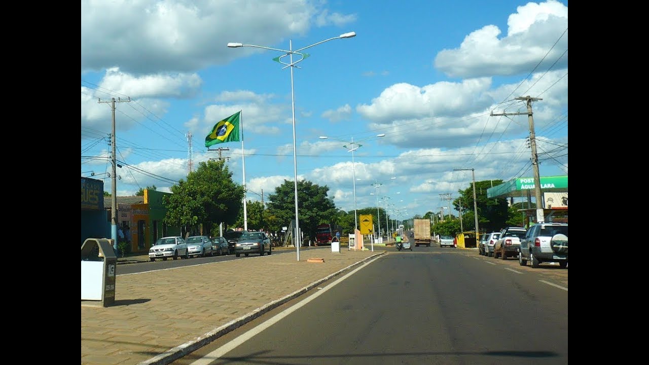 ÁGUA CLARA MS - PELAS RUAS E AVENIDAS