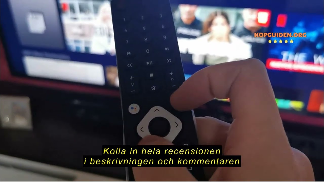Produktrecension av Nokia Streaming Box 8010, Android TV (Chromecast, HDMI, H.264, HEVC H.265, Netfl