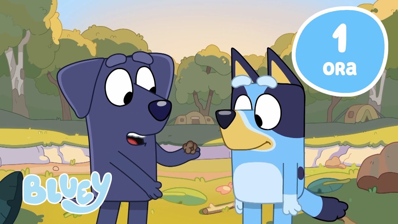🔴LIVE:  Gli amici più stretti di Bluey e Bingo 😊💙🧡 |  1 ORA! | Bluey Italiano Canale Ufficiale
