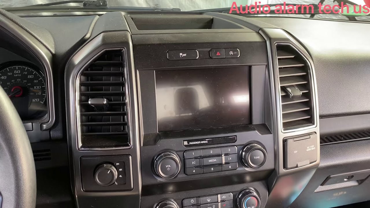 Cómo remover estéreo 2019 Ford F150