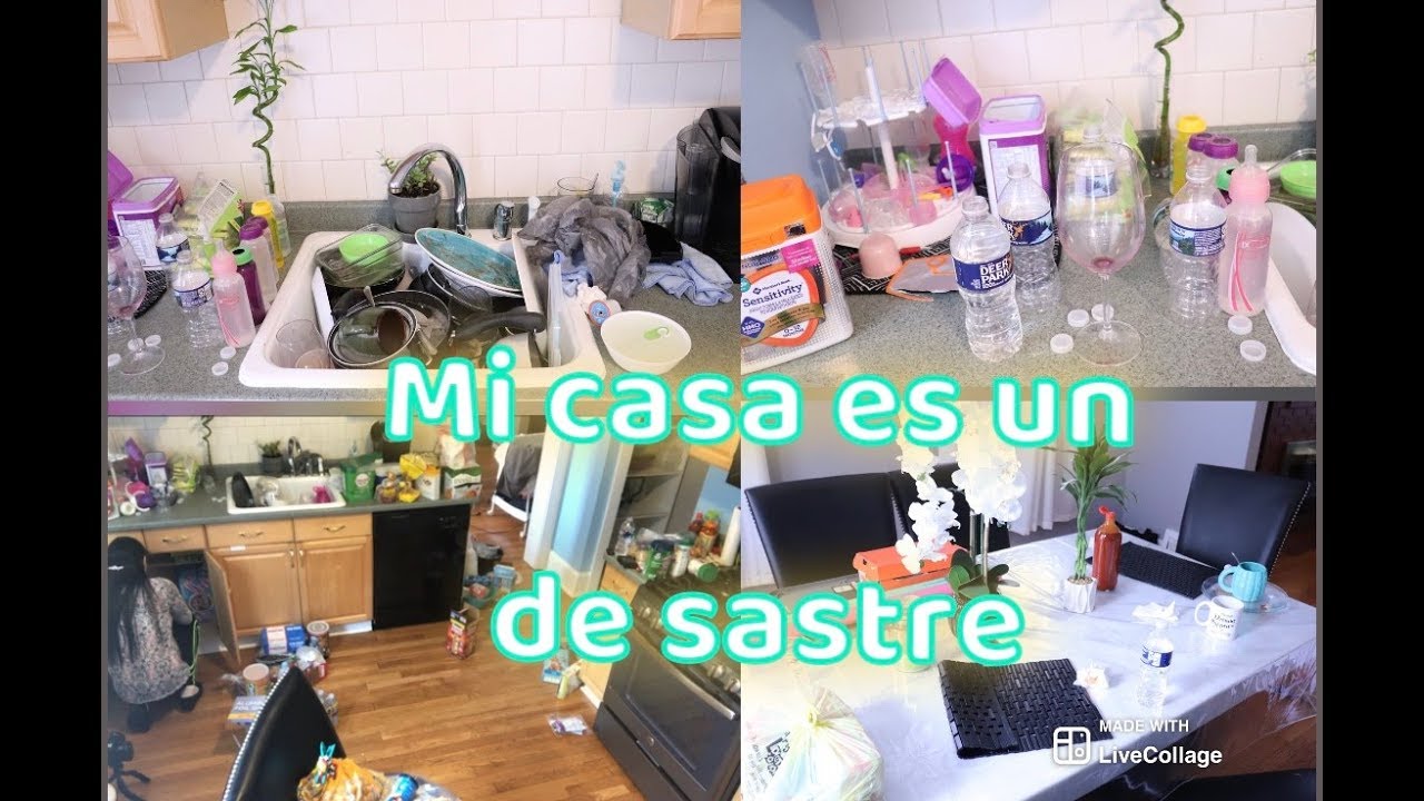 😳UN TOTAL DESASTRE / Rutina de Limpieza extrema🏘 Bienvenidos a mi hogar