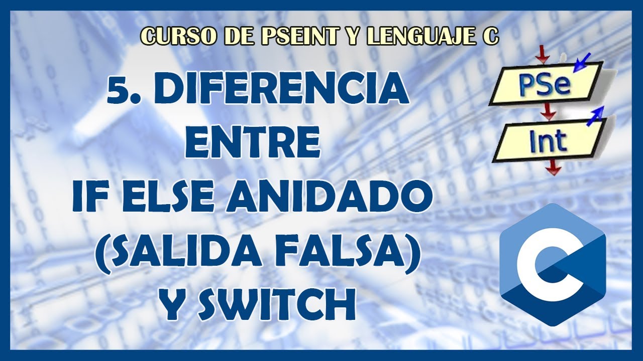 5. Diferencia entre IF ANIDADO 【 SALIDA FALSA 】  y SWITCH