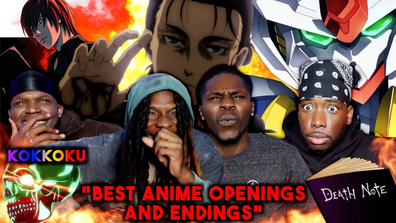 RAP FANS react to THE BEST ANIME OPENINGS and ENDINGS for the FIRST TIME #4