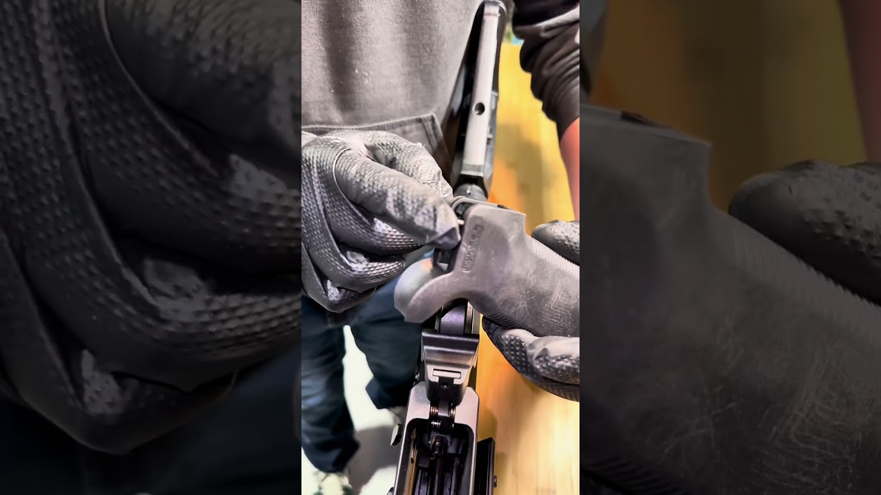 Sterling R9 with MAGPUL pistol grip swap (HOW-TO GUIDE)