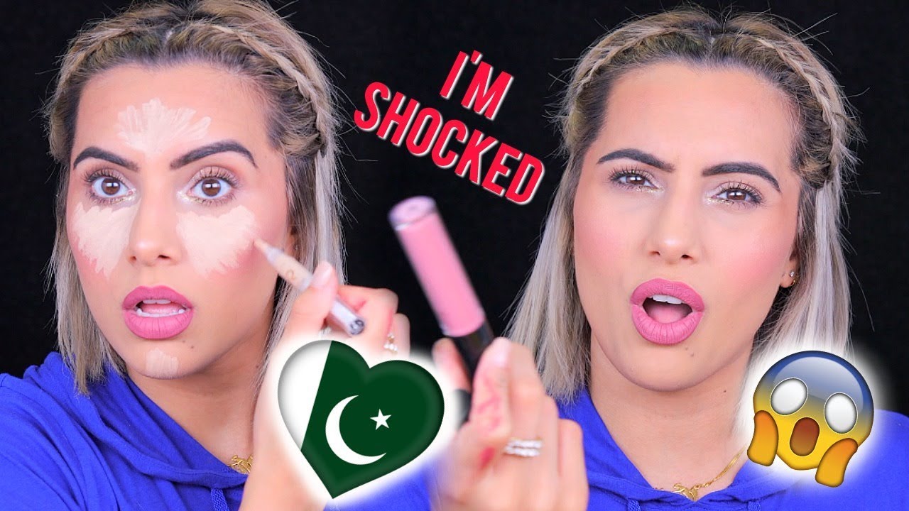 FULL FACE USING PAKISTANI MAKEUP BRANDS!!