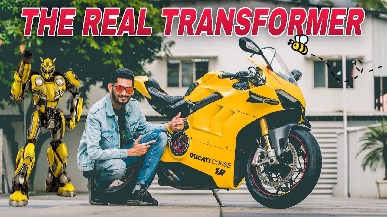 V4 Vs Inline ಯಾವುದು ಮಜಾ? Ducati Panigale V4S &times; Transformers