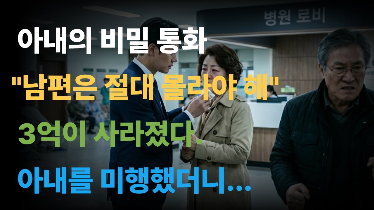 35년 함께한 아내가 다른 남자를 만나고 있었습니다… 하지만 진실은