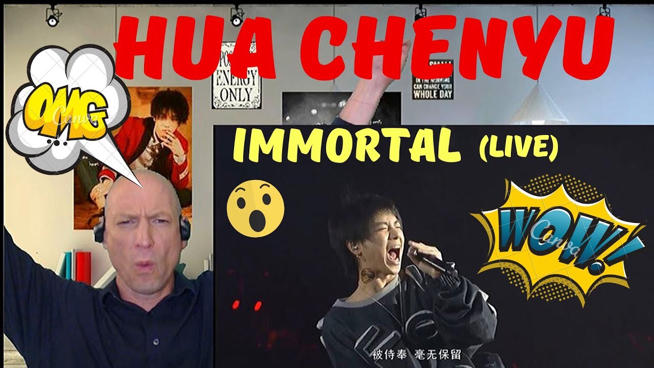 Hua Chenyu 華晨宇 - Immortal (Chinese Subtitles!) 中文字幕華晨宇不朽 | Mars Concert| | Best Reaction!