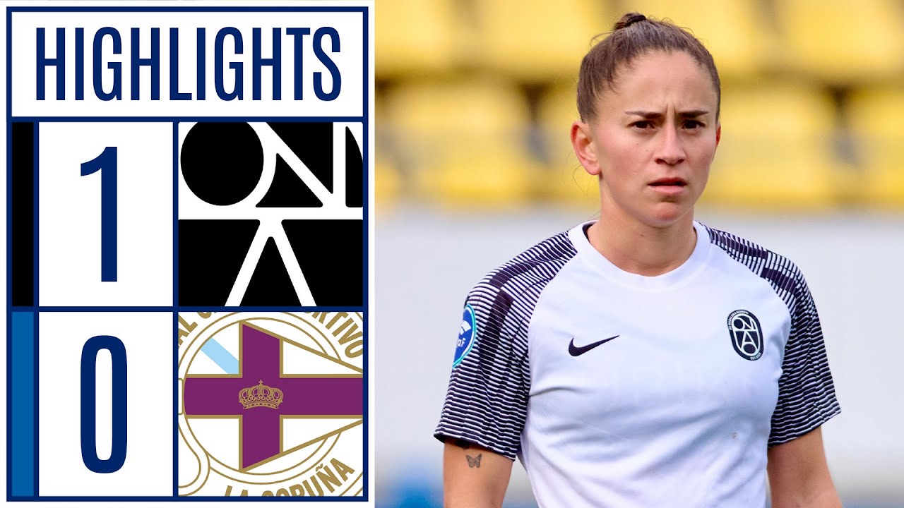 FC BADALONA WOMEN 1 - 0 DEPORTIVO ABANCA | RESUMEN LIGA F MOEVE