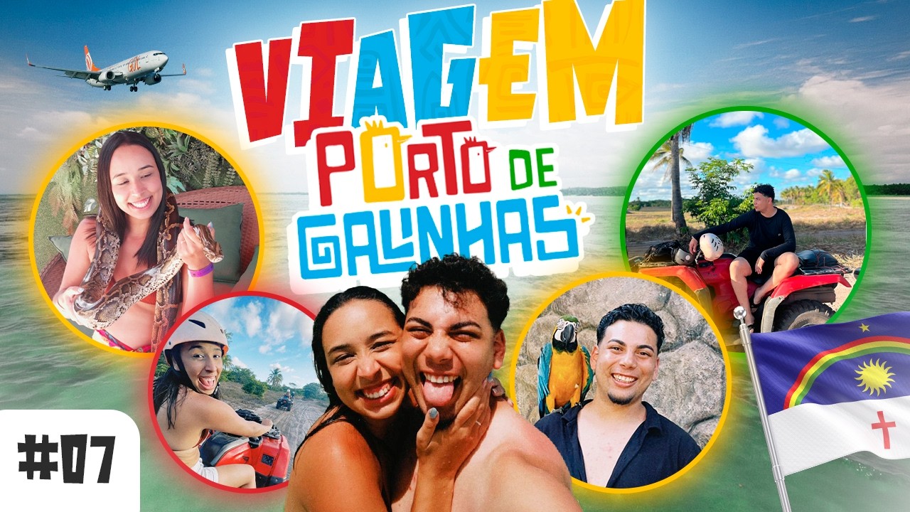 VIAGEM EM PORTO DE GALINHAS! NOSSO 1 ANO DE CASADOS | DAILY VLOG #06 | CANAL DO MIIL