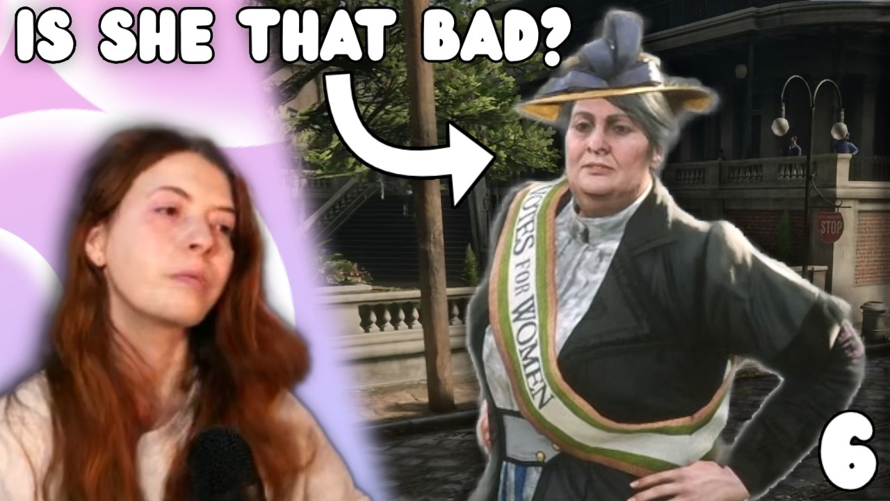 People DO WHAT to this woman?? | Red Dead Redemption 2 [6] | FULL VOD