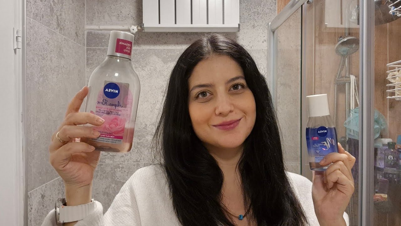 Nivea Göz Makyaj Temizleyici Vs. Aqua Rose Gül Suyu Çift Fazlı Makyaj Temizleme Suyu 🫧 #nivea #care