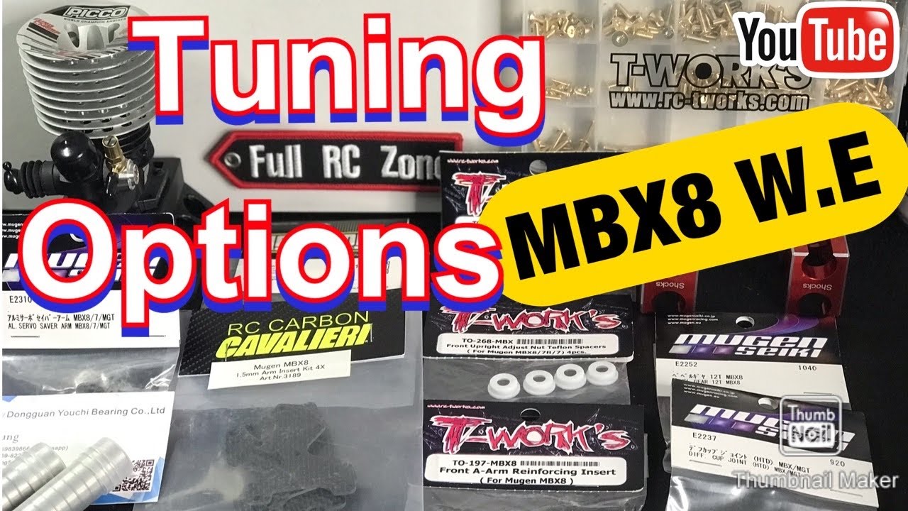 PROJET MBX8 Worlds Edition - Options T -WORK'S, CARBON CAVALIERI, MUGEN, VISSERIE ANODISEE RED