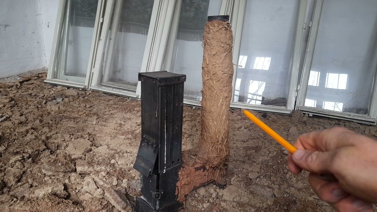 Uradi sam- raketna pec J- tip (detaljno sa crtezom)