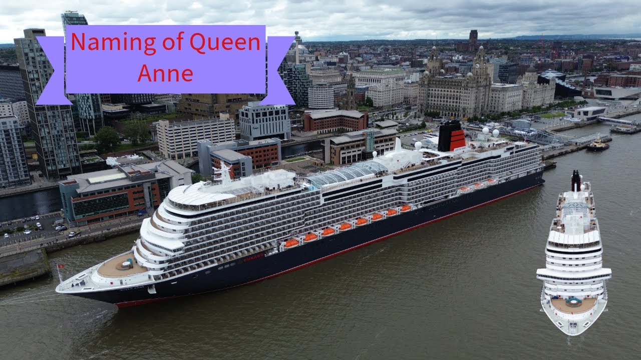 Queen Anne cruise ship Liverpool