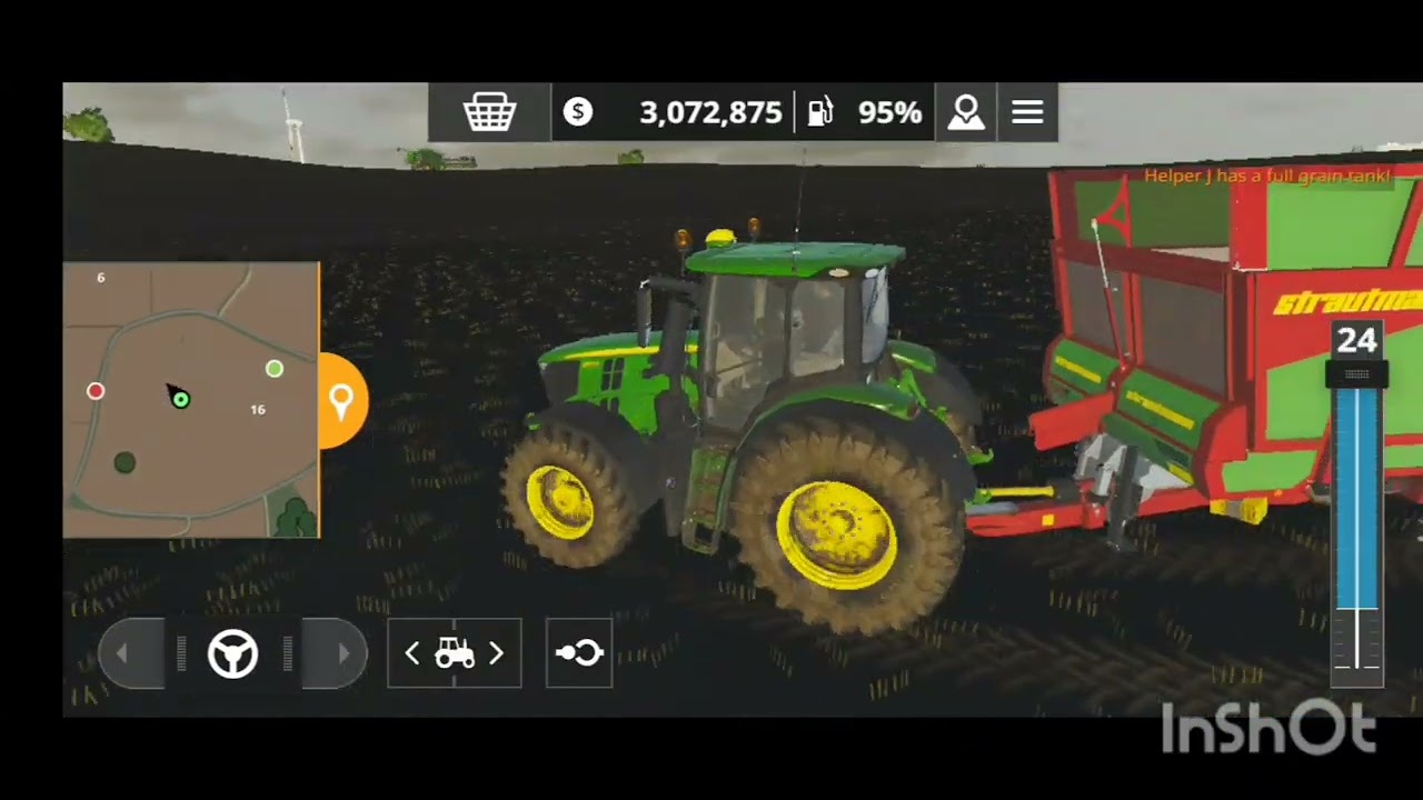 Fs20 New map Mod APK Season 1 Episode 46 Harvesting Soybean from whole map 