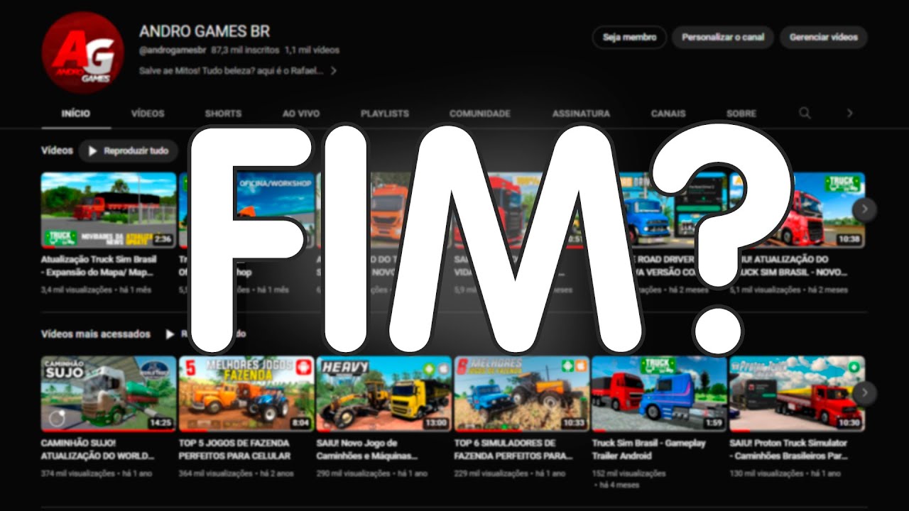 FIM DO CANAL? O QUE ACONTECEU (EXPLICAÇÃO)