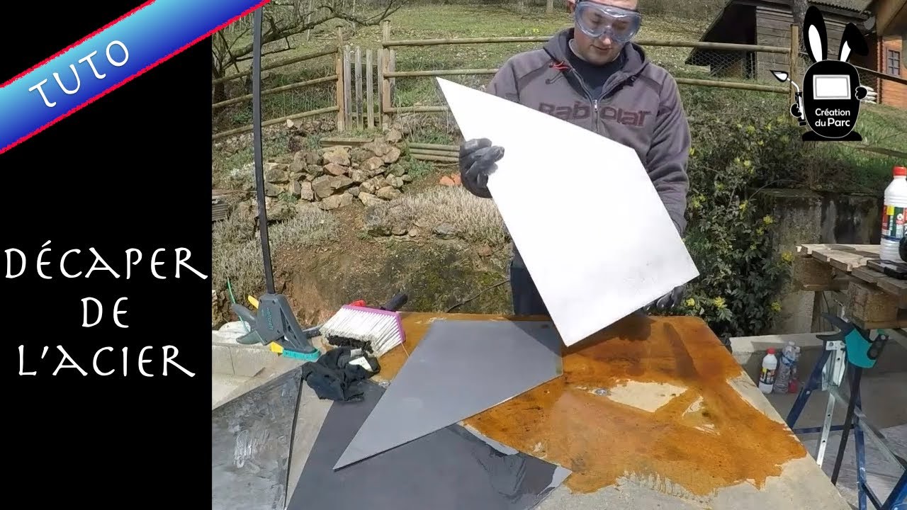 Astuce tuto : Décapage de l'acier et restauration de vieux outils