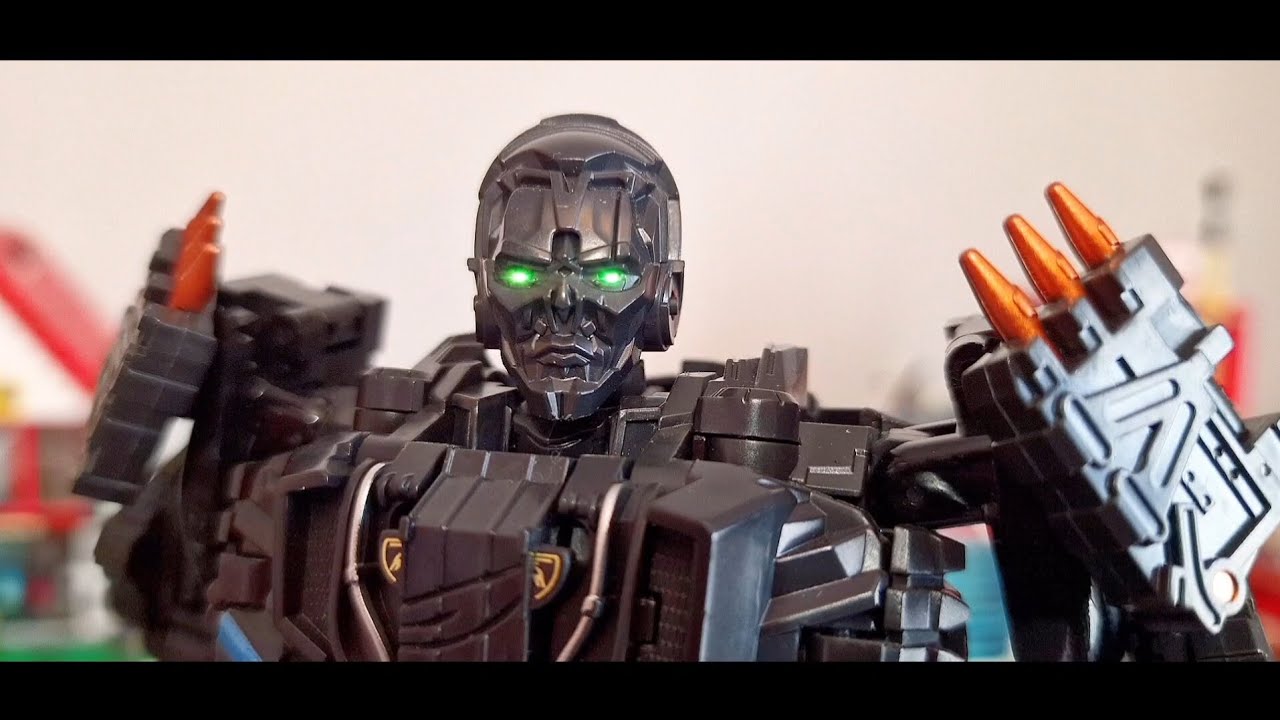 Transformers stop motion Lockdown vs Optimus Prime