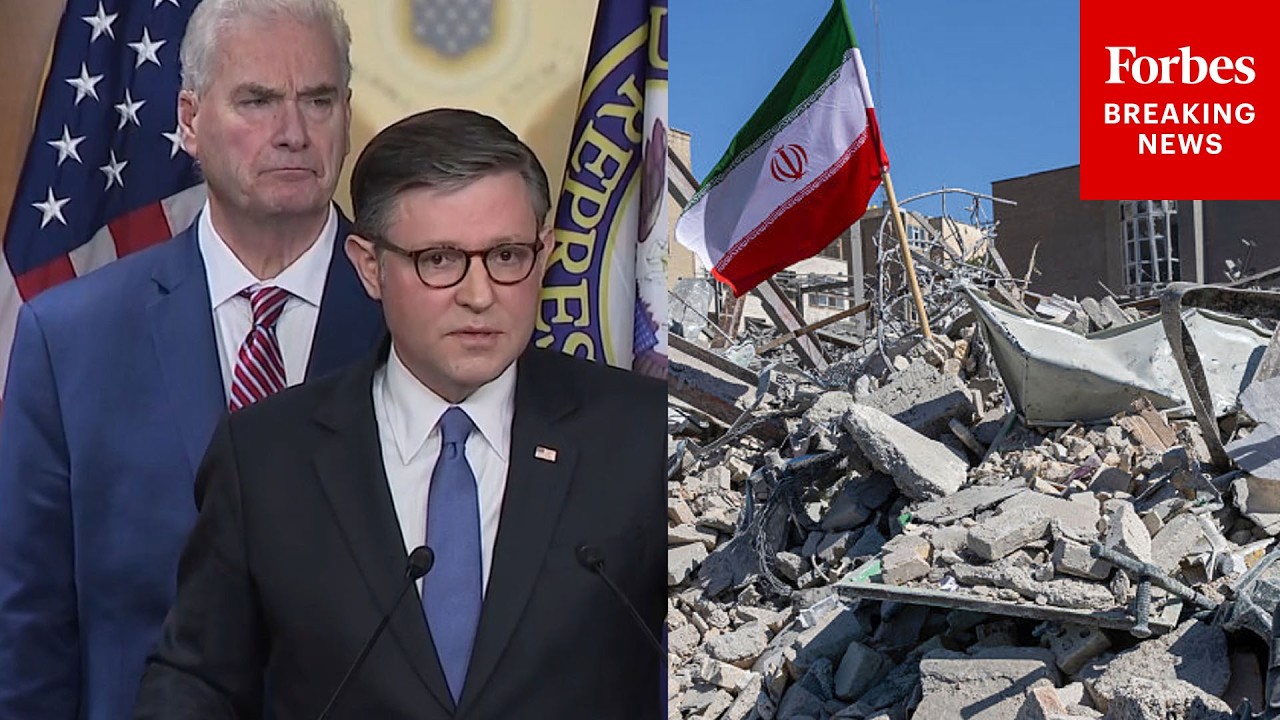 BREAKING NEWS: Speaker Johnson Takes Questions About Iran War At House GOP Leadership Press Briefing