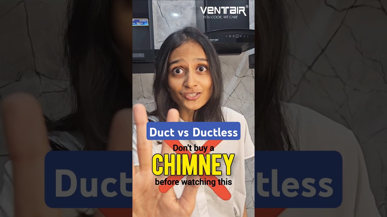 Duct vs ductless kitchen chimneys? Watch this BEFORE you buy! #duct #ductless #chimney #howtobuy