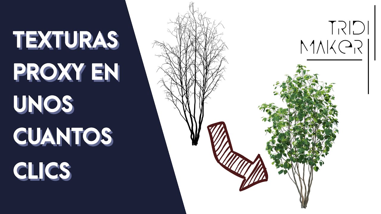 Cómo configurar los materiales de un proxy .vrscene en Sketchup en unos pocos clics