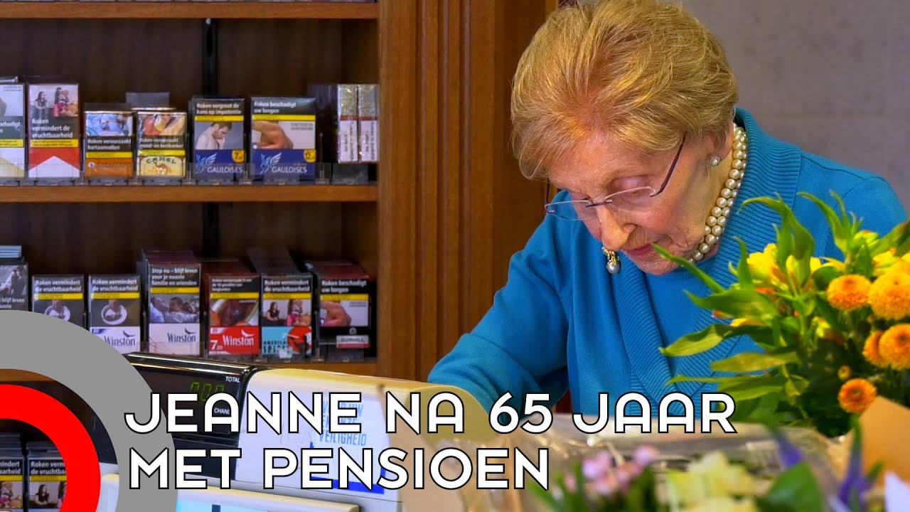 Jeanne Habraken na 65 jaar met pensioen