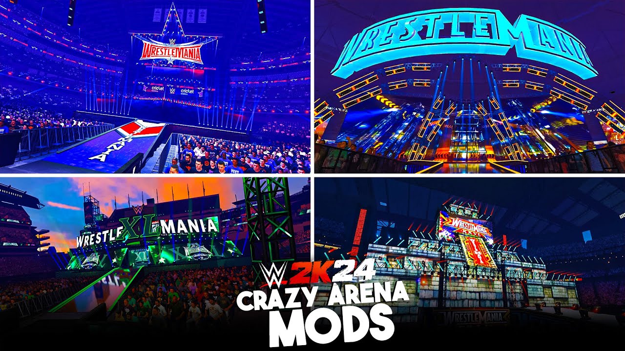 Crazy Arena Mods That Will Turn Your Game In WWE2K24!