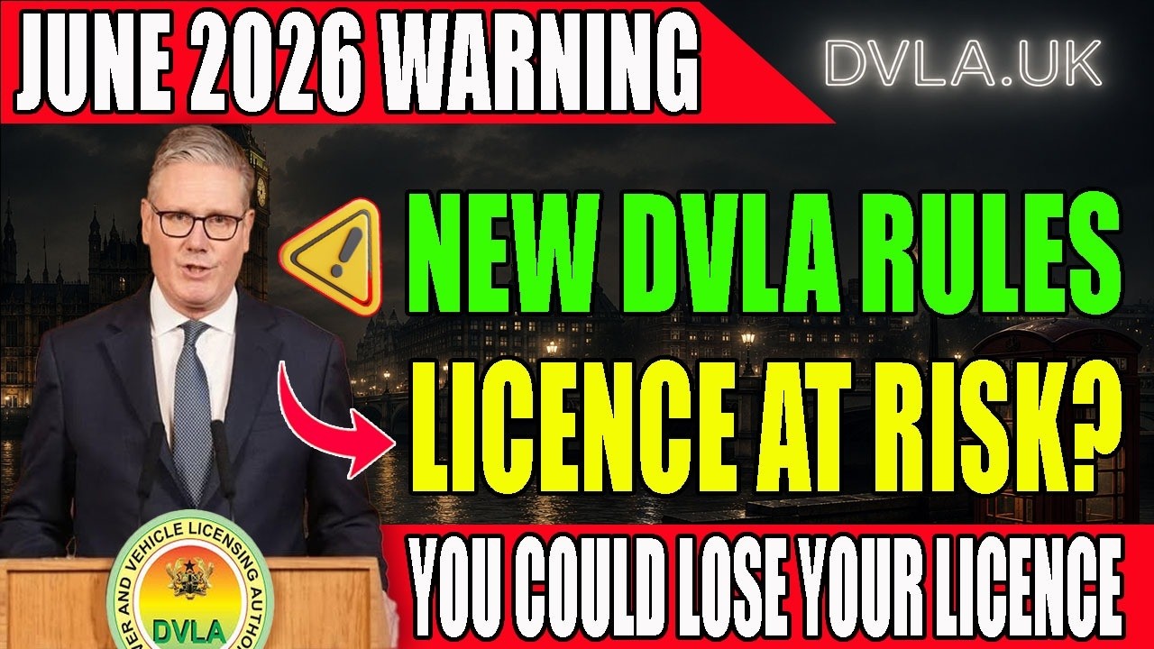 Предупреждение DVLA: новые медицинские правила 2026 года могут лишить вас водительских прав