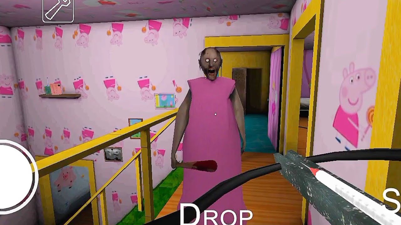 Granny Horror Escape Gameplay| Granny Peppa Pig Car Escape in Hardest Preset