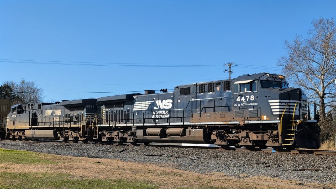 Norfolk Southern 278 EB Dayton District CP 190 Enon, Ohio 11-17-2025