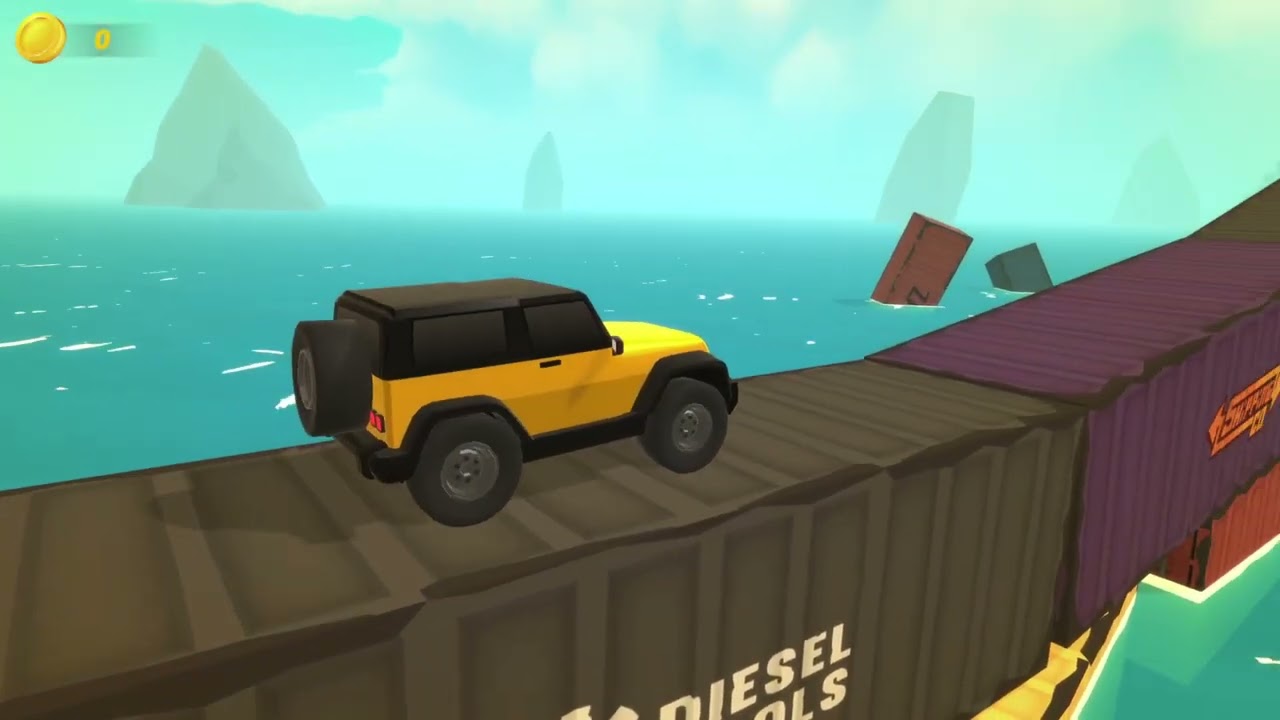 Stunt Paradise: Levels 1 - 18 All Stars Collected - 1st Look!