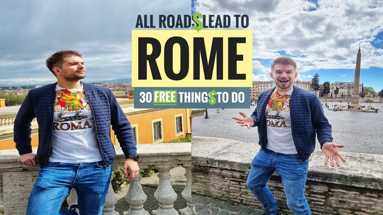 HOW TO TRAVEL ROME ITALY || 30 FREE things to do
