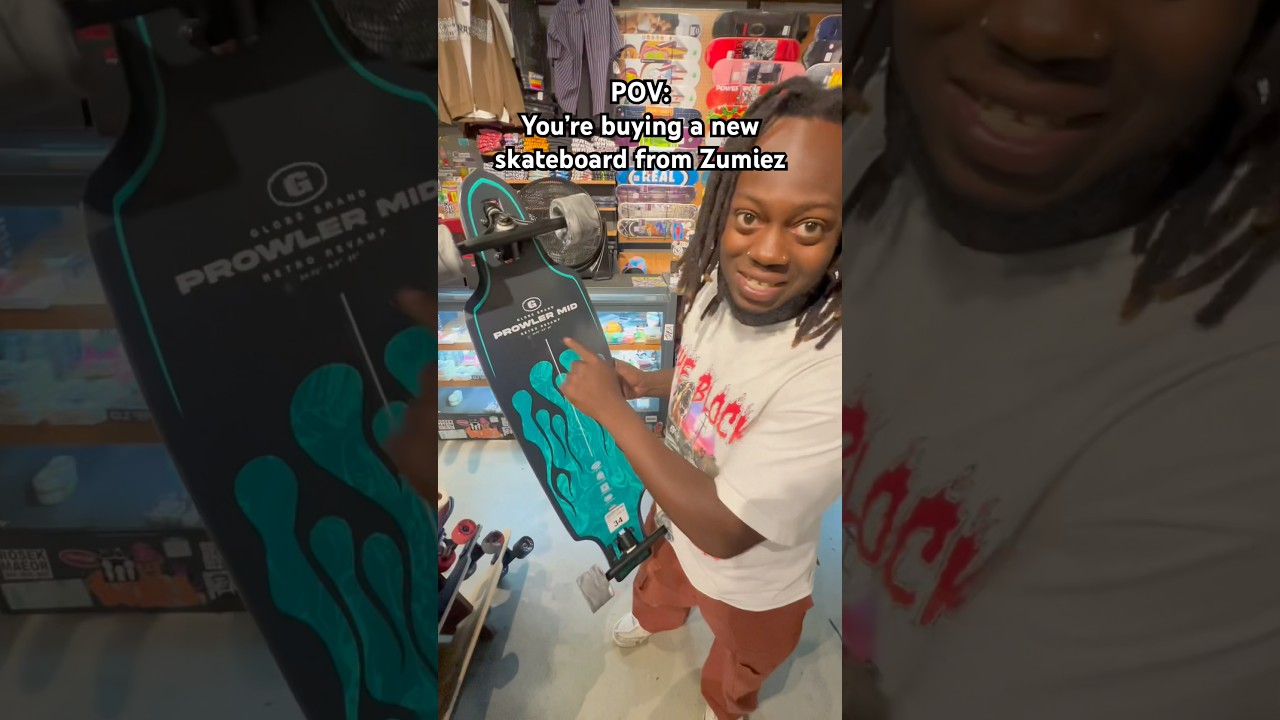 POV: You&rsquo;re buying a new skateboard from Zumiez