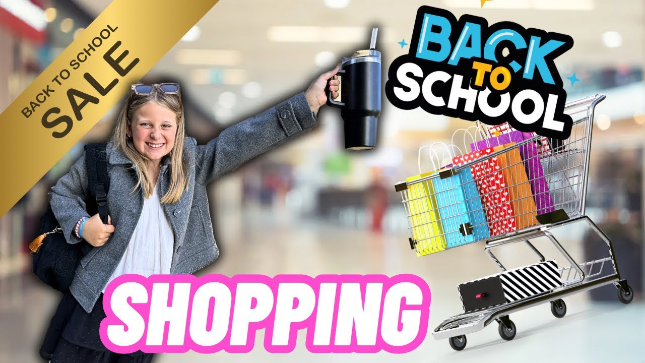 BACK TO SCHOOL SHOPPING - Vad Köper Tyra? + HAUL
