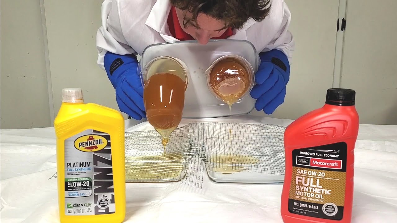 Тест на синтетическое масло Pennzoil PLATINUM и Ford MOTORCRAFT 0W-20 при низких температурах