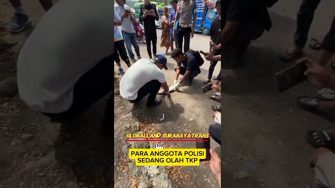 KETEGANGAN SAAT PARA ANGGOTA POLISI OLAH TKP #tkp #olahtkp #ranmor #beritaviral #virslshorts #fypシ