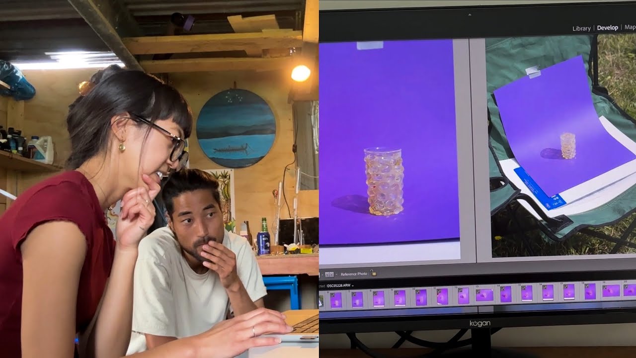 Design Lately | Creating a collaboration project with a glass artist friend
