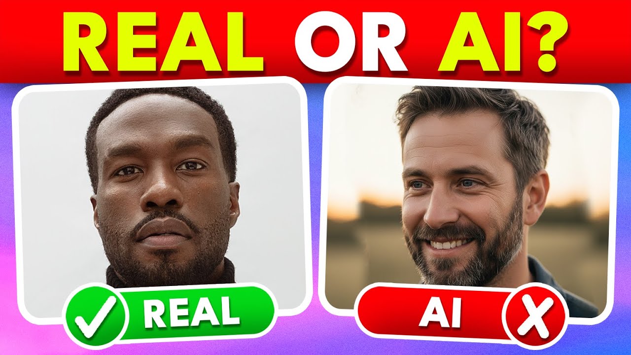 Spot the Real vs Fake in 5 Seconds! | AI vs REAL Quiz 🤖🔥🤯 #6