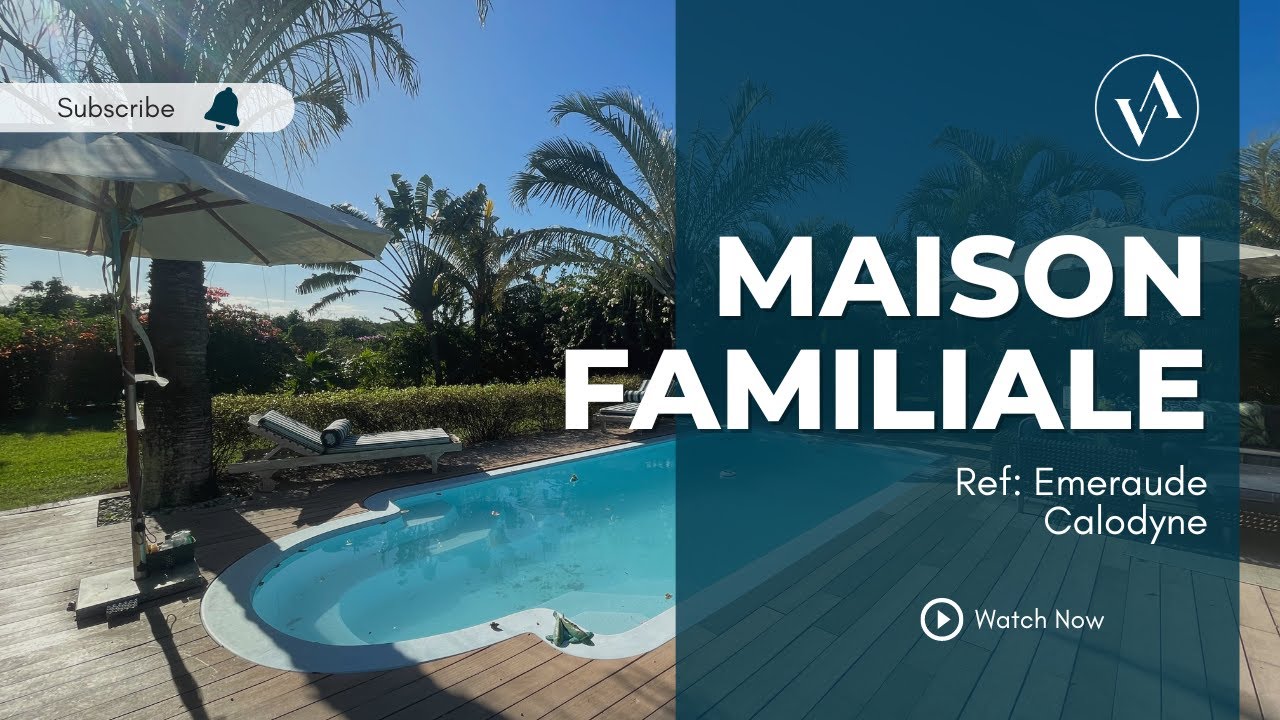 Vendue - Magnifique maison avec piscine privée à Ile Maurice