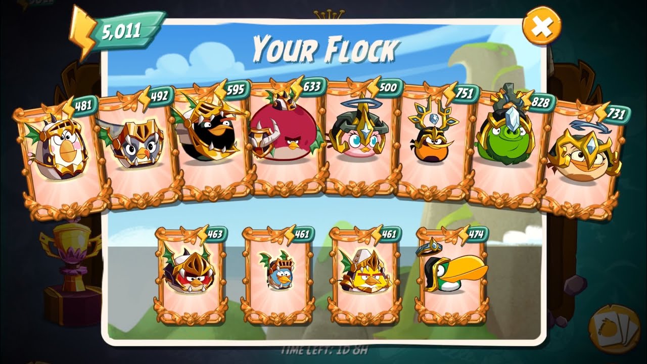 CvC Clan Battle 1st Try - No Red,Blues,Chuck,Hal - Angry Birds 2