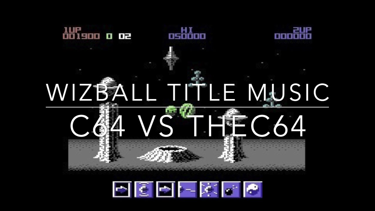 Wizball Title Audio - C64 Vs TheC64