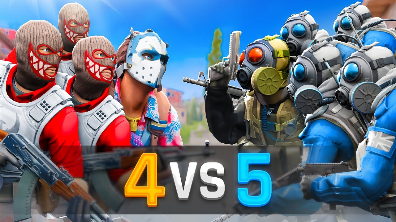 WE DESTROYED THIS TEAM 4vs5...