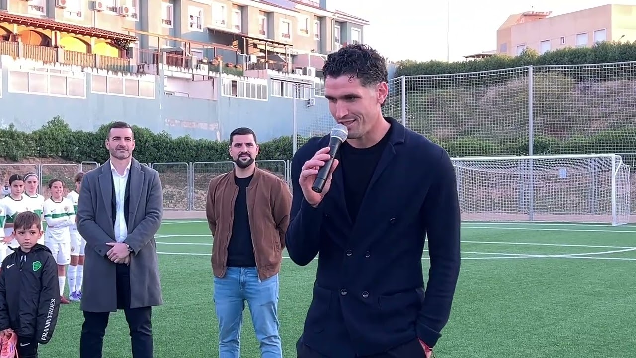 Inauguración campo de fútbol La Nía 2026 #Aspe 