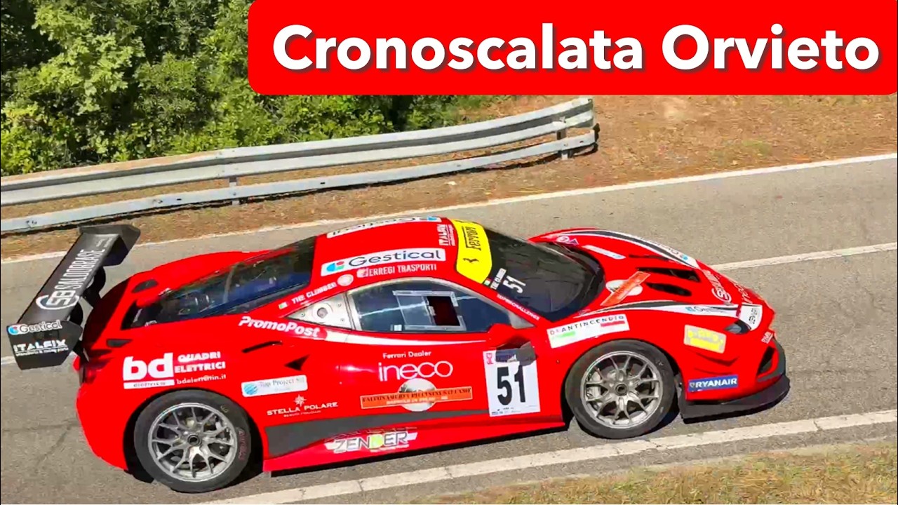 Cronoscalata Orvieto | Testacoda e Sbandate | E1-TCR-GT