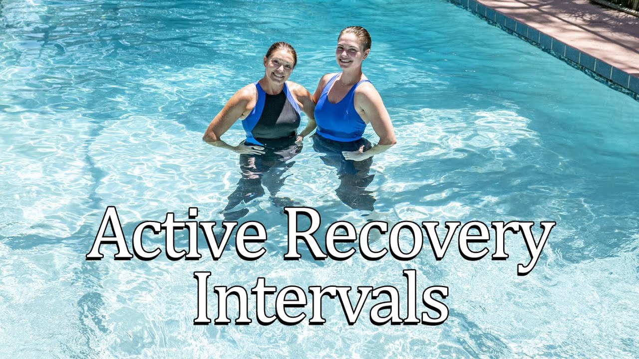 Active Recovery Interval Pool Workout