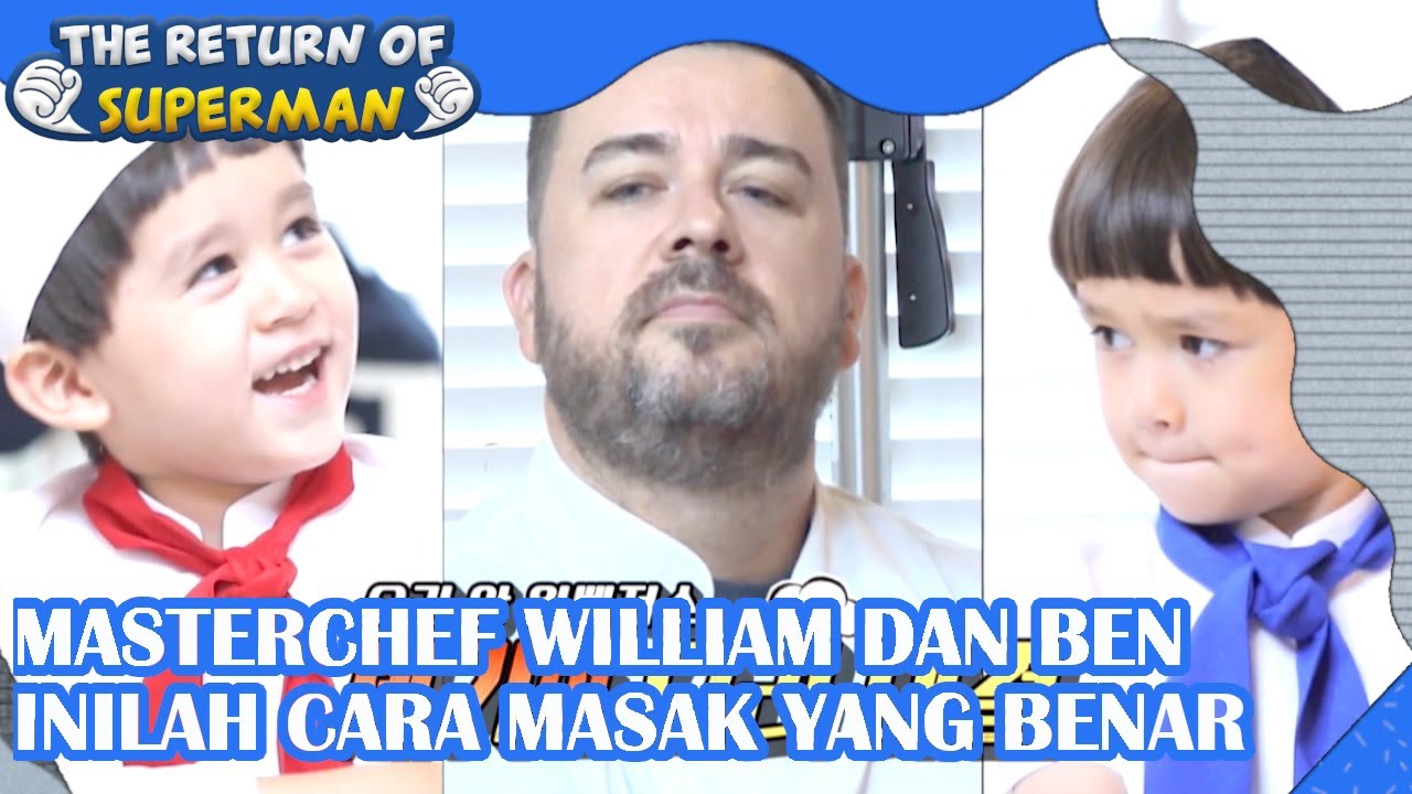 MasterChef WIlliam dan Ben |The Return of Superman |SUB INDO|210815 Siaran KBS WORLD TV|